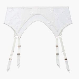 Savage X Fenty Foiled Sprigs Embroidered Garter